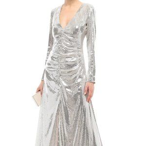 SACHIN + BABI Sequin Silver Dress